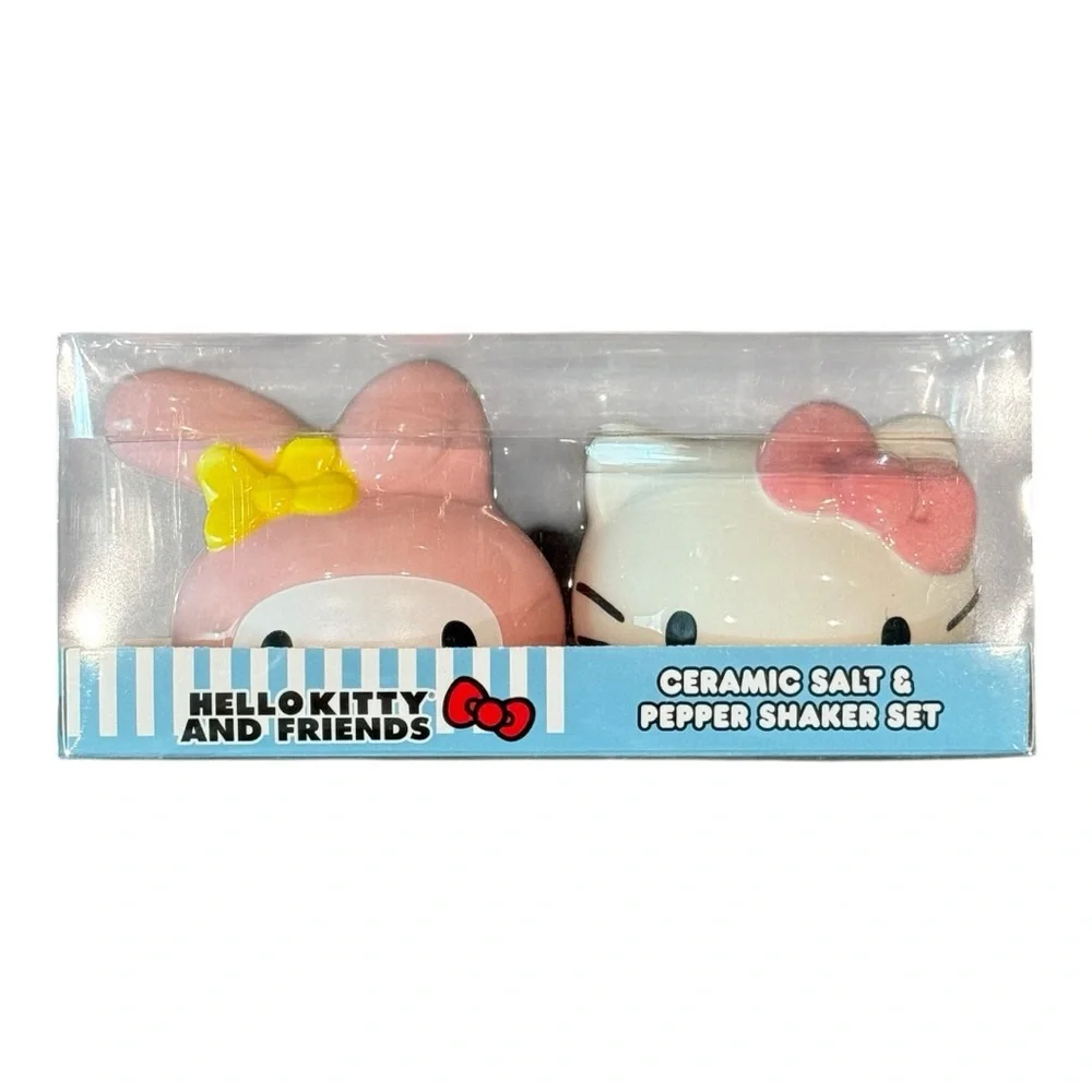 Hello Kitty and Friends Ceramic Salt & Pepper Shaker Set